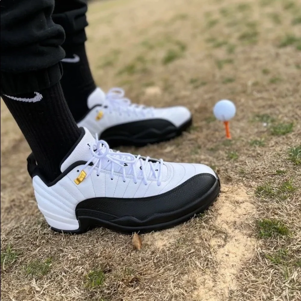 Brand new Air Jordan 12 Low Golf Taxi( box without lid ) - Picture 2 of 8